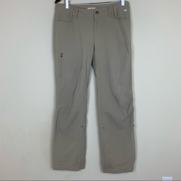 Ascend Womens Khaki Hiking Pants Size 